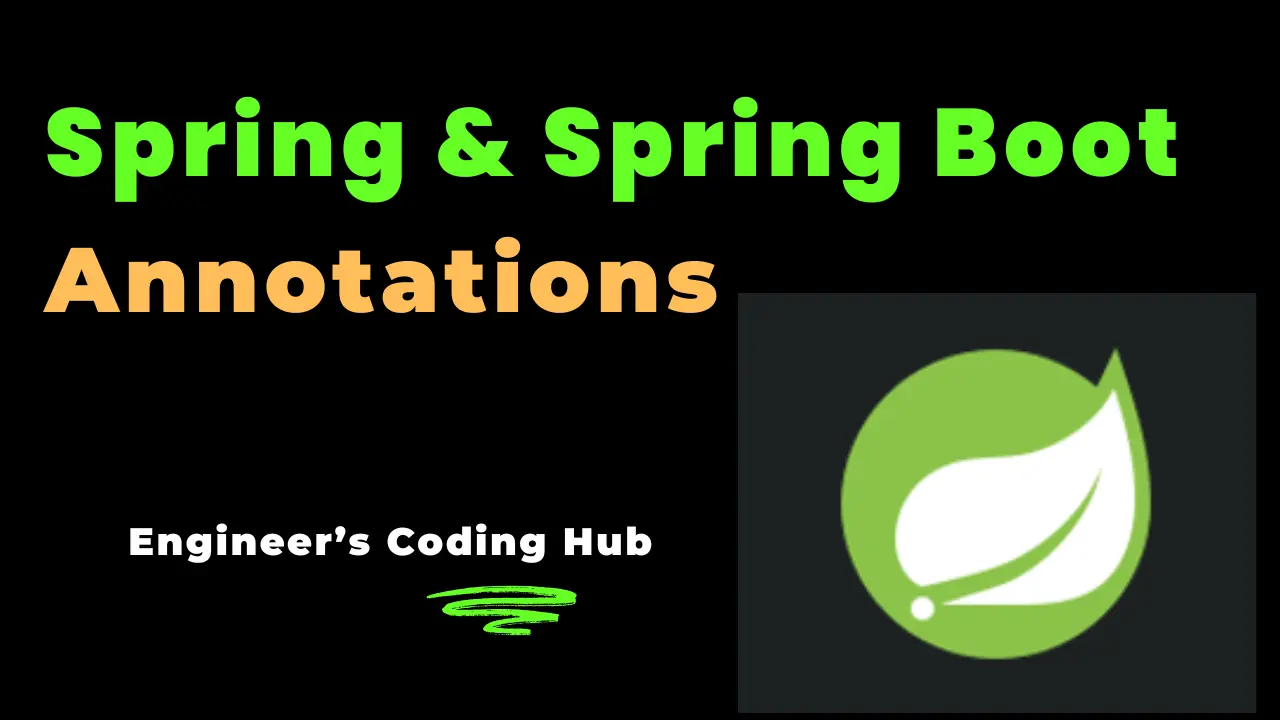 Spring Boot Annotations