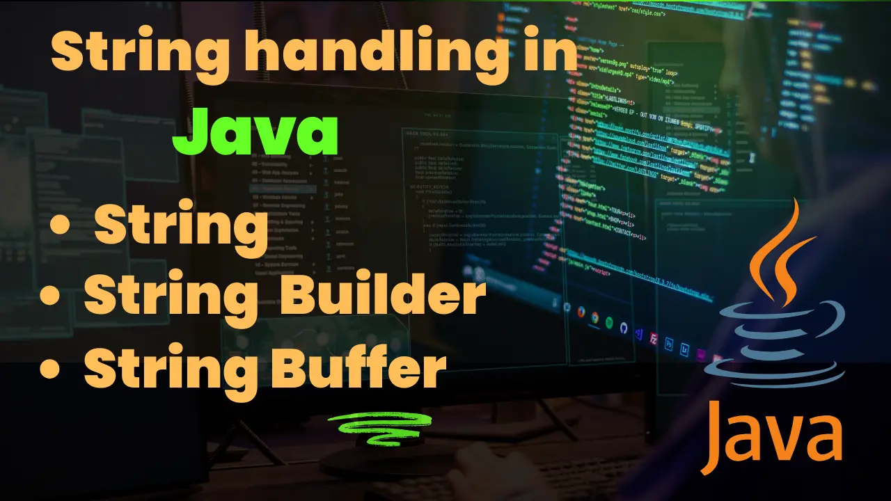 String , StringBuilder and StringBuffer