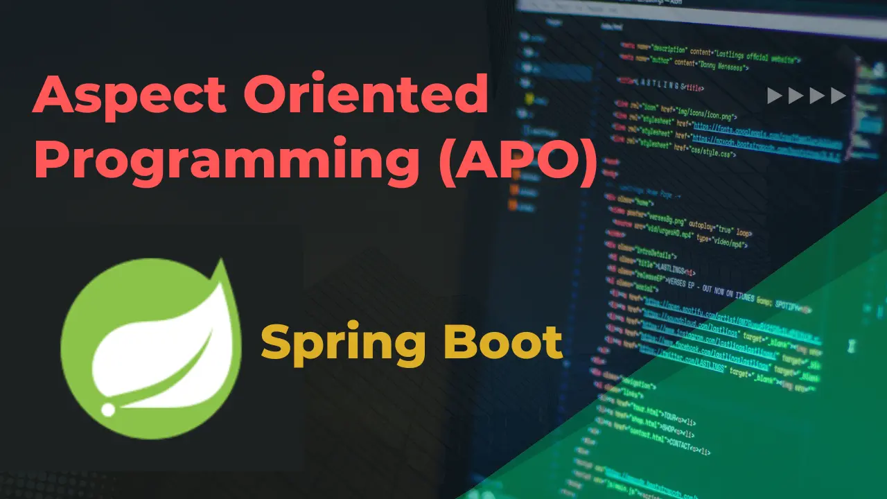 Aspect Oriented Programming in Spring boot