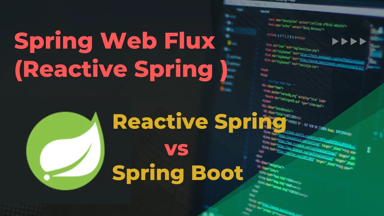 Spring WebFlux (Reactive Spring)